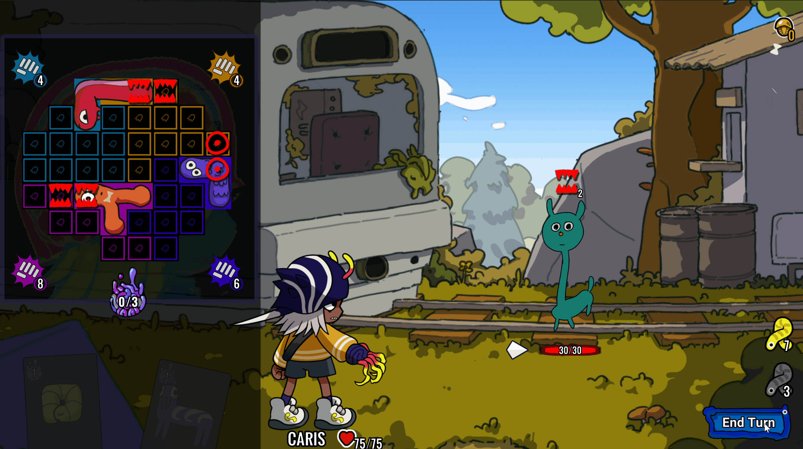 Enemy Attacking the Brain